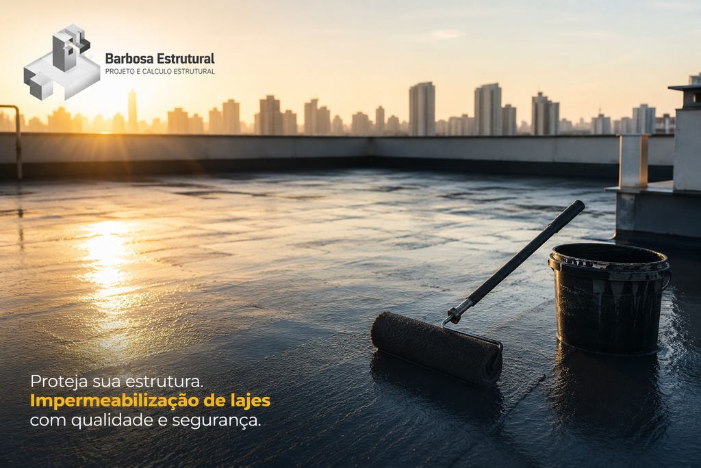Impermeabilização de lajes: