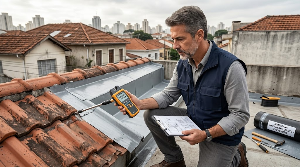 Infiltrações em telhados