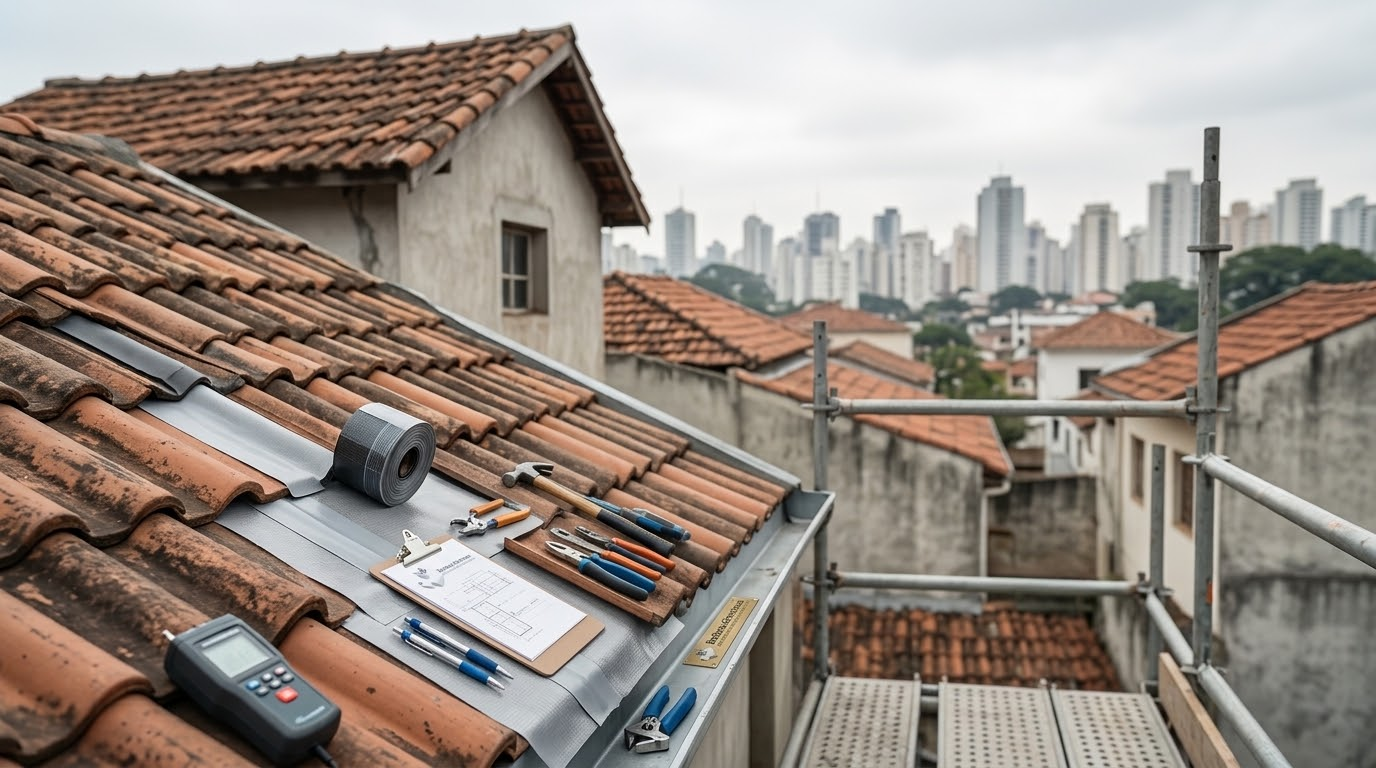 Infiltrações em telhados