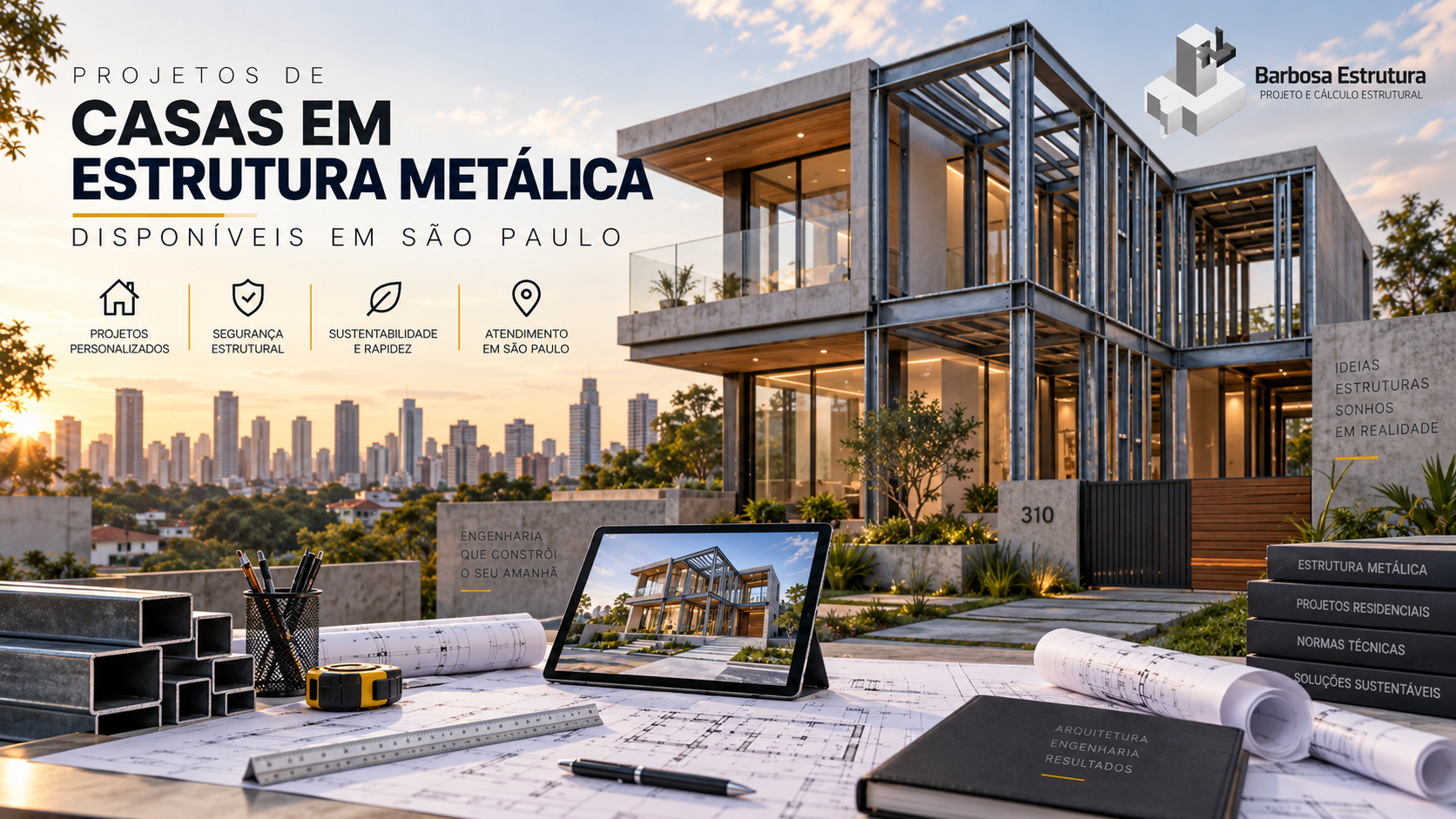 estrutura metálica
